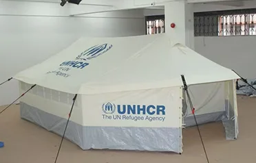Family emergency disaster relief tent